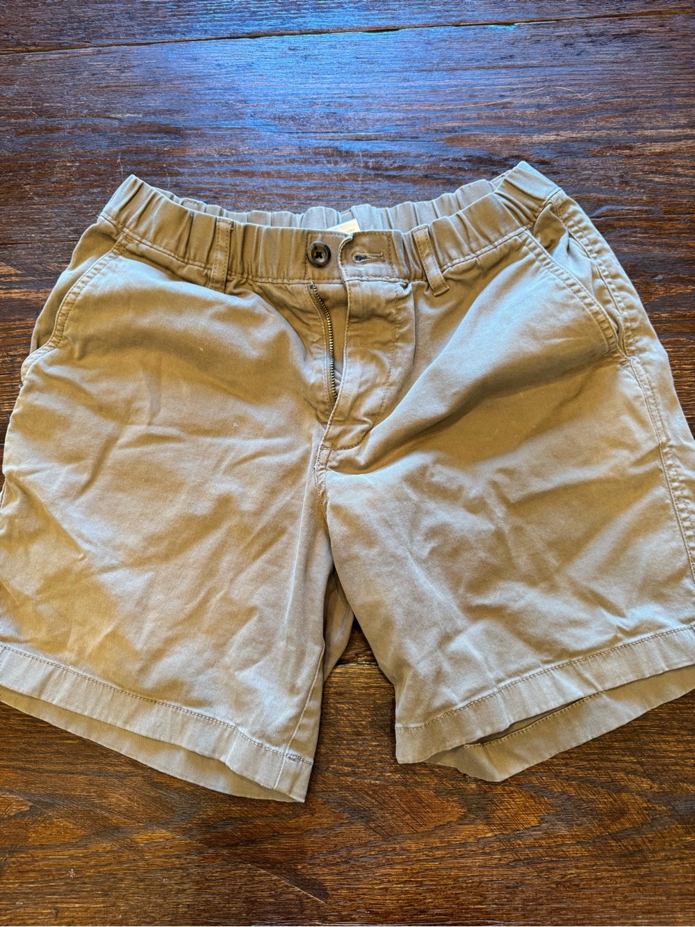 Bearbottom Men’s Shorts – Khaki/Tan – Elastic Waist – Size M